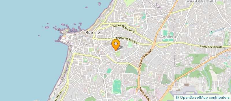 localisation de l'entreprise SCI KOTI NURKKA à BIARRITZ