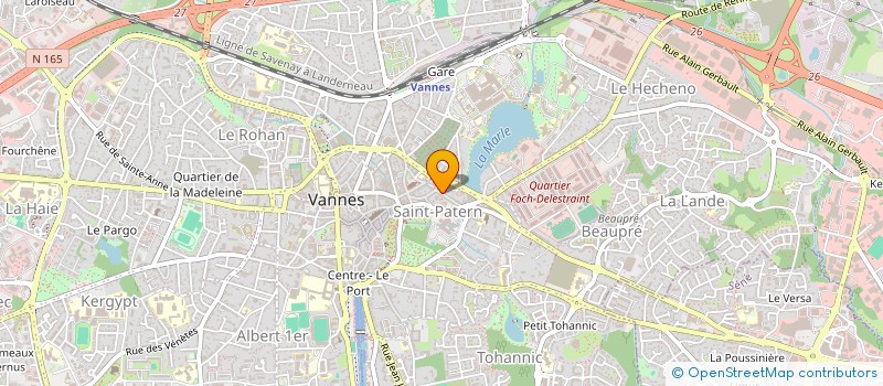 localisation de l'entreprise SCI KOTIKA à VANNES