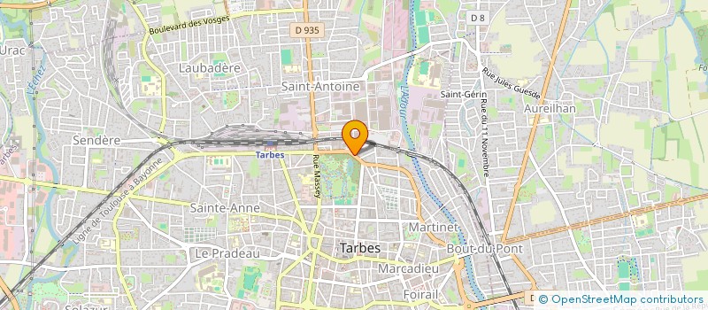 localisation de l'entreprise SCI KOTIKO  TARBES