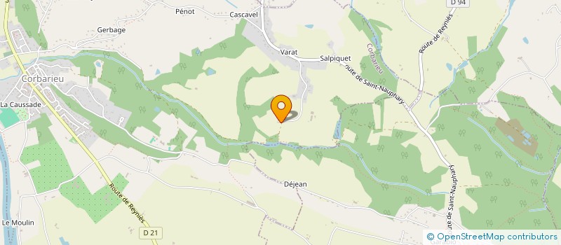 localisation de l'entreprise SCI KOUBA  CORBARIEU