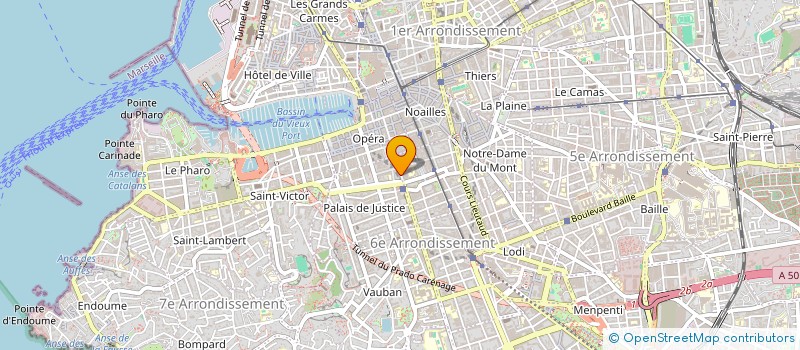 localisation de l'entreprise SCI KOUIGNAPISTOU à MARSEILLE