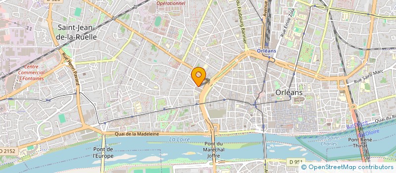 localisation de l'entreprise SCI KOUISS à ORLEANS
