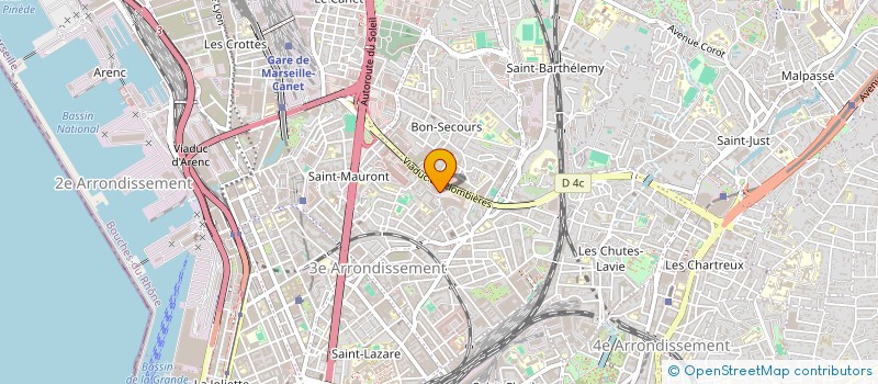 localisation de l'entreprise SCI KOUNG KHI à MARSEILLE