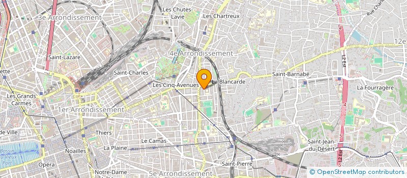 localisation de l'entreprise SCI KOUNI à MARSEILLE