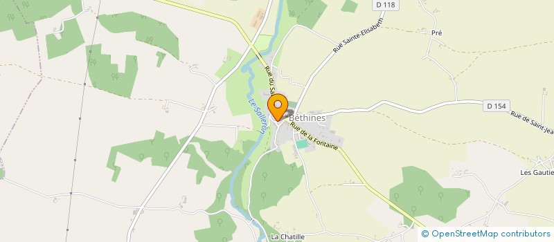 localisation de l'entreprise SCI KOUROUMA  BETHINES