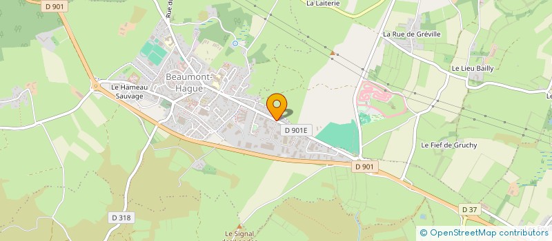 localisation de l'entreprise SCI KOUTCHOU  LA HAGUE