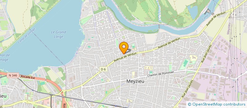 localisation de l'entreprise SCI KOUYOUMJIAN  MEYZIEU