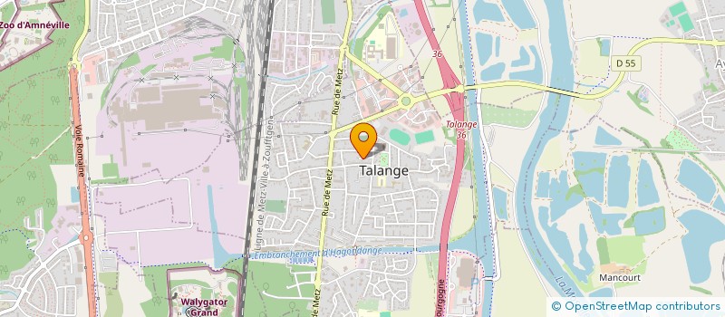 localisation de l'entreprise SCI KOVALAM à TALANGE