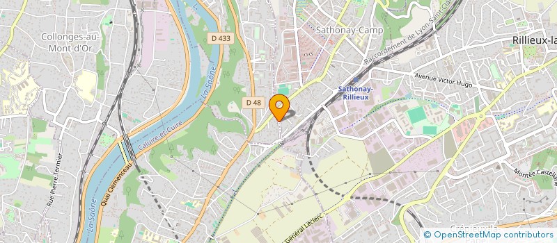 localisation de l'entreprise SCI KOXA  FONTAINES-SUR-SAONE