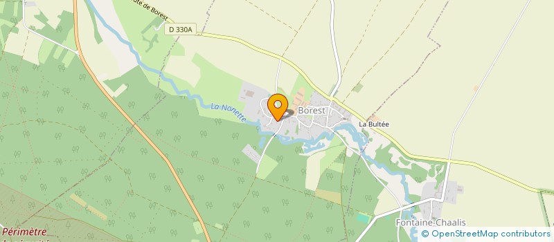 localisation de l'entreprise SCI KOZIEJA  BOREST