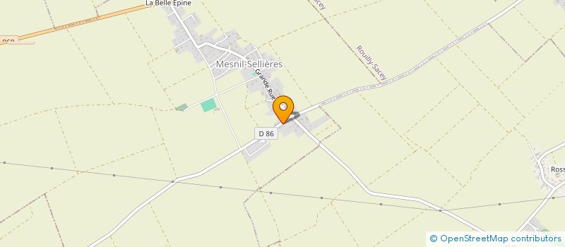 localisation de l'entreprise SCI KP  MESNIL-SELLIERES