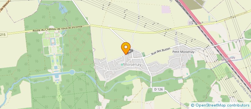 localisation de l'entreprise SCI KP  MOISENAY