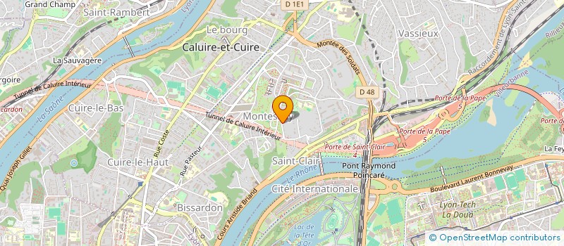 localisation de l'entreprise SCI KP AND CO  CALUIRE-ET-CUIRE