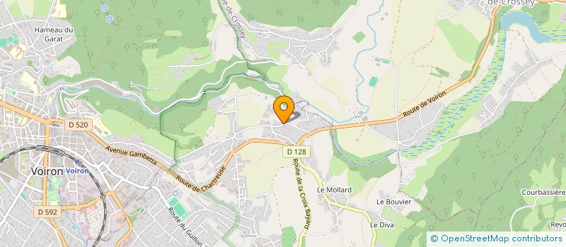 localisation de l'entreprise SCI KPI  COUBLEVIE