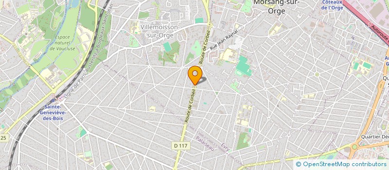 localisation de l'entreprise SCI KPODO  VILLEMOISSON-SUR-ORGE