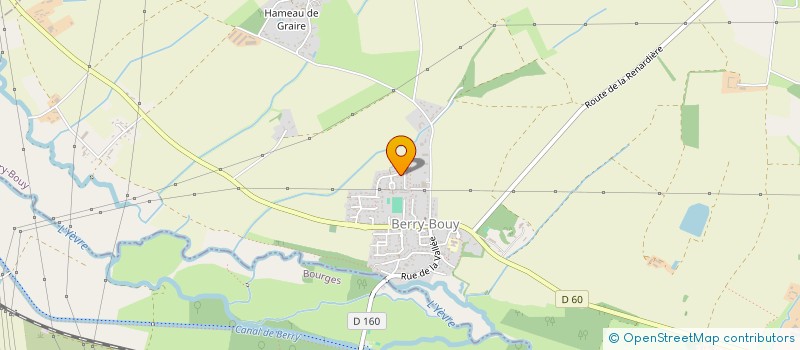 localisation de l'entreprise SCI KPP  BERRY-BOUY