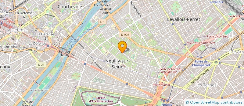 localisation de l'entreprise SCI KR IMMO  NEUILLY SUR SEINE