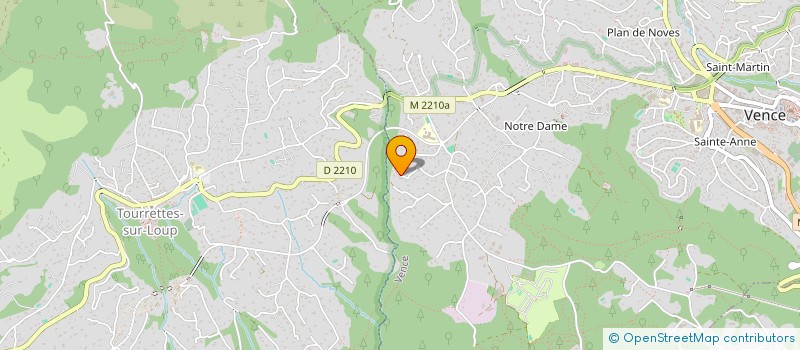 localisation de l'entreprise SCI KRA-BOU  VENCE