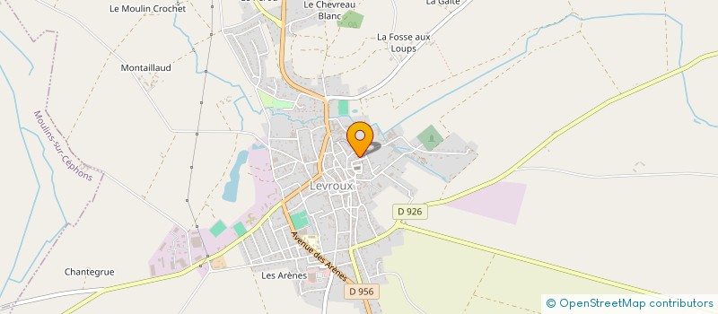 localisation de l'entreprise SCI KRAEG à LEVROUX