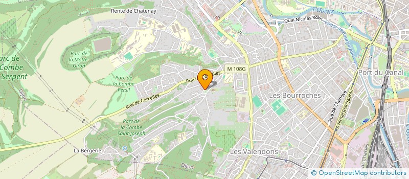 localisation de l'entreprise SCI KRAFFT à DIJON