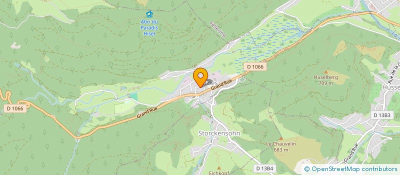 localisation de l'entreprise SCI KRAFT  URBES