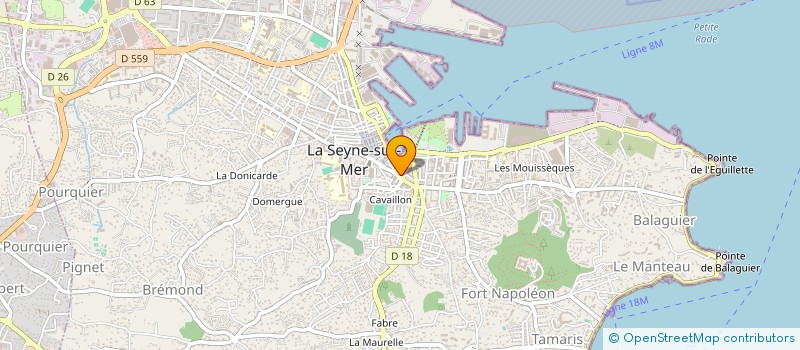 localisation de l'entreprise SCI KRAGEBE à LA SEYNE-SUR-MER