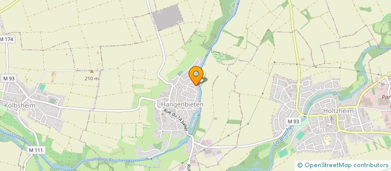 localisation de l'entreprise SCI KRANTZ  HANGENBIETEN