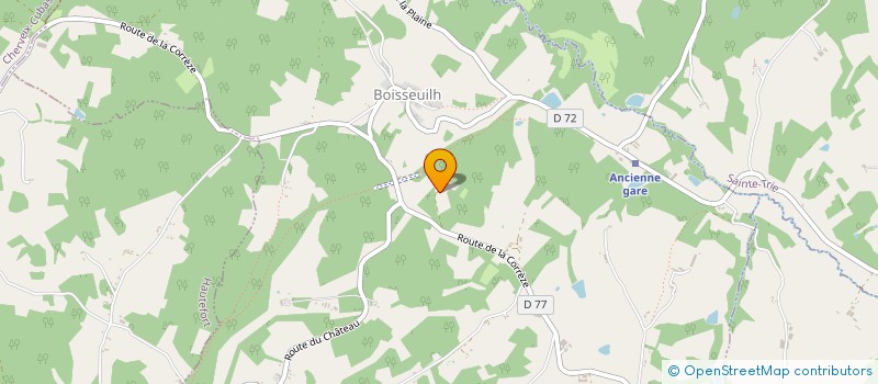 localisation de l'entreprise SCI KRAVCHENKO AND GIGOLO BAND  BOISSEUILH