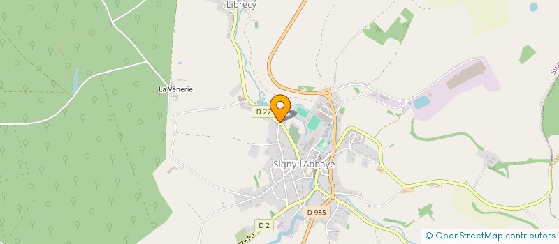 localisation de l'entreprise SCI KRAWIEC ANDRE  SIGNY-L'ABBAYE