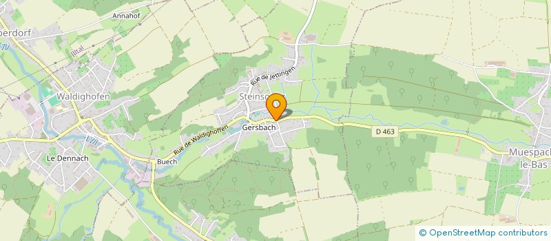 localisation de l'entreprise SCI KREIBACH  STEINSOULTZ