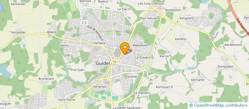 localisation de l'entreprise SCI KREIS  GUIDEL