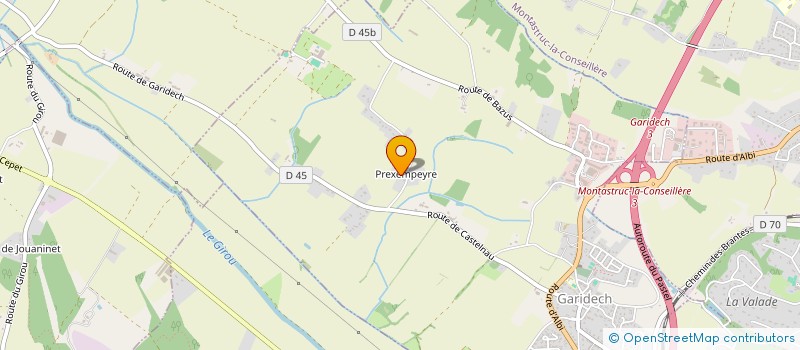 localisation de l'entreprise SCI KREMATSUA  GARIDECH