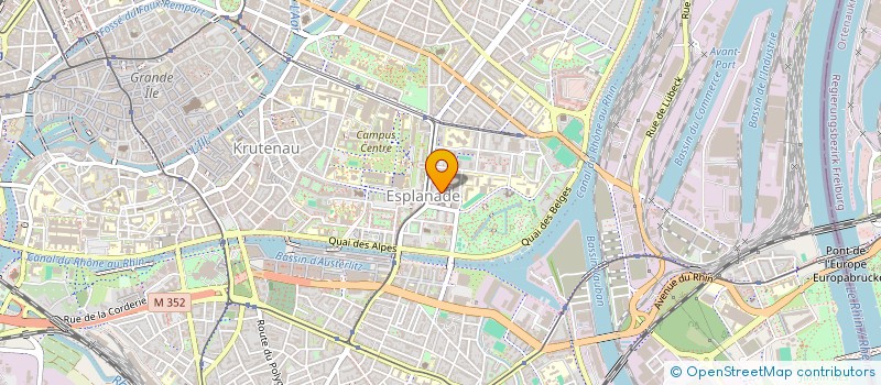 localisation de l'entreprise SCI KREMPP SCHROEDER à STRASBOURG