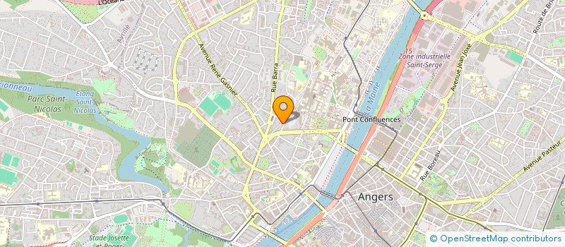 localisation de l'entreprise SCI KRHOME à ANGERS
