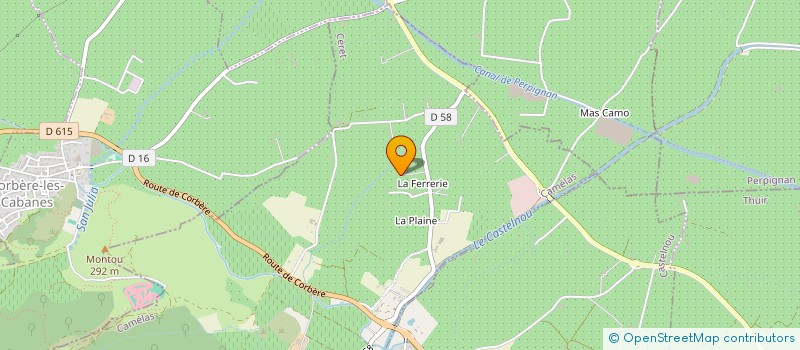 localisation de l'entreprise SCI KRIMAX  THUIR