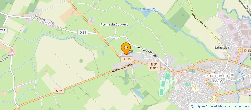 localisation de l'entreprise SCI KRISH  GOURNAY-EN-BRAY