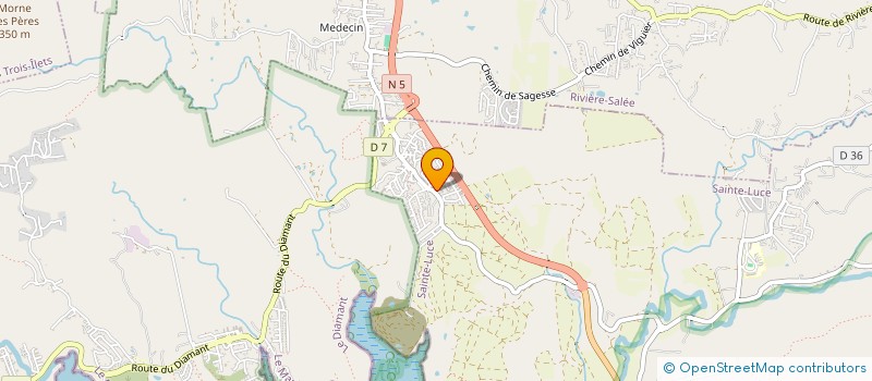 localisation de l'entreprise SCI KRISMO  SAINTE-LUCE