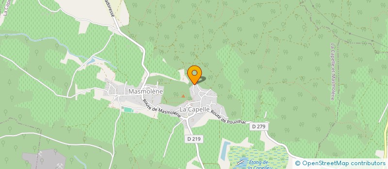 localisation de l'entreprise SCI KRISS  LA CAPELLE-ET-MASMOLENE