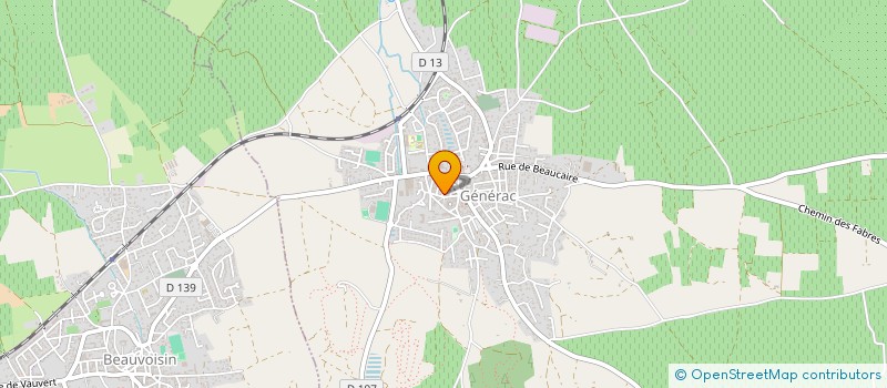 localisation de l'entreprise SCI KRISSAN  GENERAC