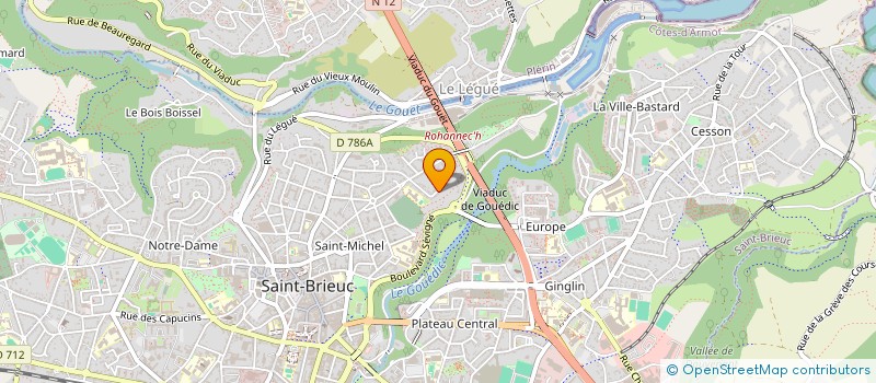 localisation de l'entreprise SCI KRISTELLANNE ARMOR à SAINT-BRIEUC