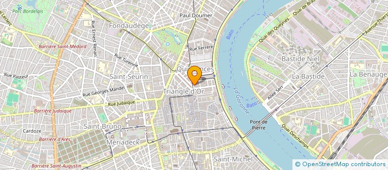 localisation de l'entreprise SCI KRISTINA  BORDEAUX