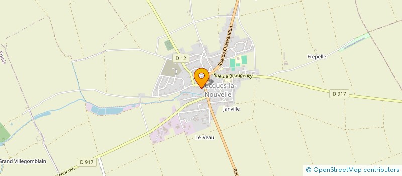 localisation de l'entreprise SCI KRISTYCIA  OUCQUES LA NOUVELLE