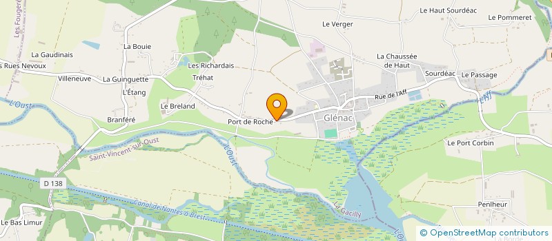 localisation de l'entreprise SCI KROSEL  LES FOUGERETS