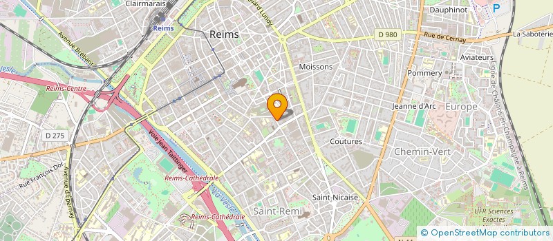 localisation de l'entreprise SCI KRYPTON  REIMS