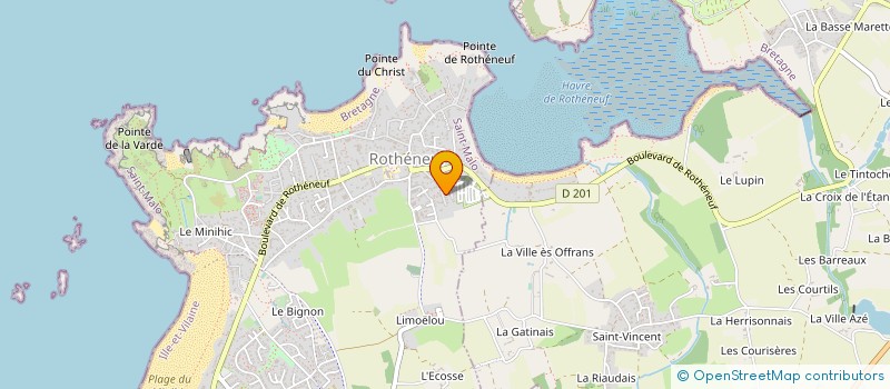 localisation de l'entreprise SCI KRYS VALEY à SAINT-MALO