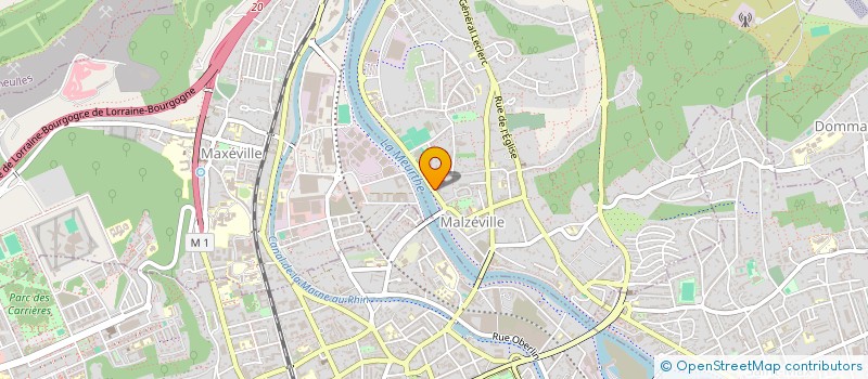 localisation de l'entreprise SCI KRZYSZTONMASSOW  MALZEVILLE