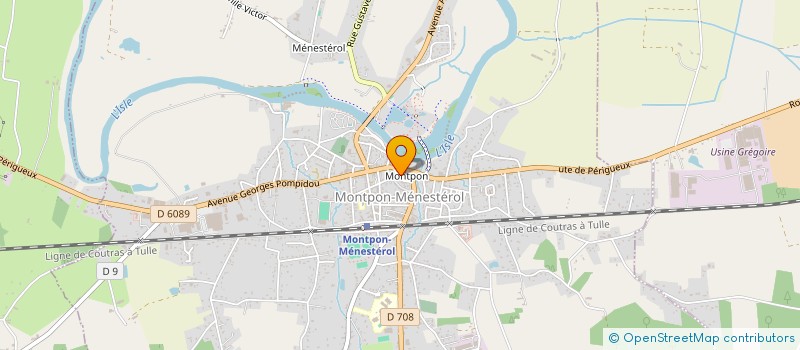 localisation de l'entreprise SCI KS  MONTPON-MENESTEROL