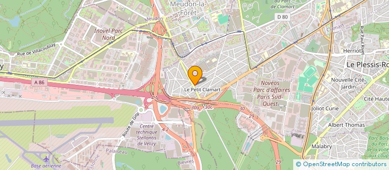 localisation de l'entreprise SCI KS  CLAMART