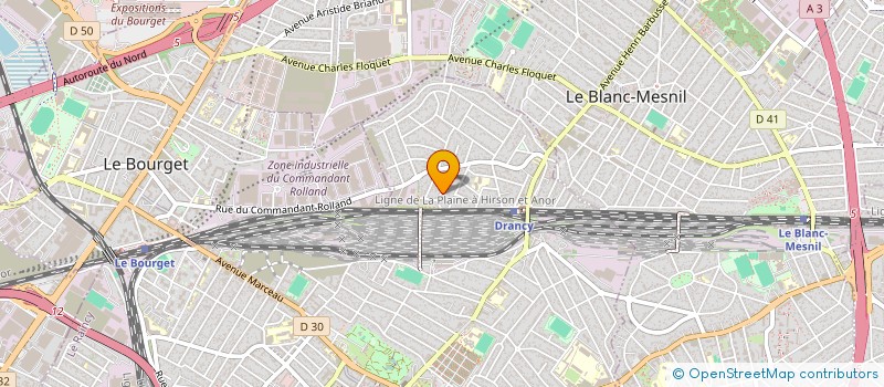 localisation de l'entreprise SCI KS  DRANCY