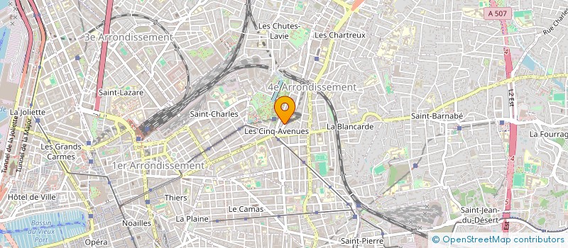 localisation de l'entreprise SCI KS EUGENE CAS à MARSEILLE